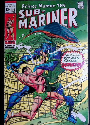Sub-Mariner (1968 1st Series) #10 - Mycomicshop.be
