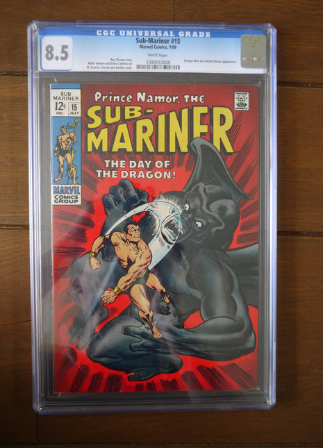 Sub - Mariner (1968 1st Series) 15 CGC 8.5 - Mycomicshop.be