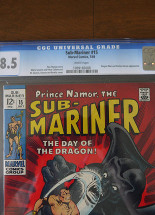 Sub - Mariner (1968 1st Series) 15 CGC 8.5 - Mycomicshop.be
