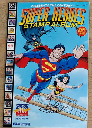 Super Heroes Stamp Album Celebrate the Century (DC, 1998) 1 - 5 - Mycomicshop.be