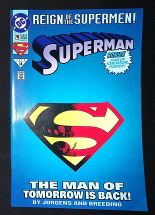 Superman (1987 2nd Series) #78 - Mycomicshop.be