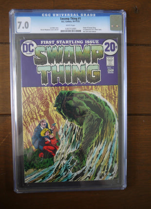 Swamp Thing (1972 1st Series) 1 CGC 7.0 - Mycomicshop.be