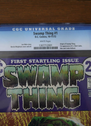 Swamp Thing (1972 1st Series) 1 CGC 7.0 - Mycomicshop.be