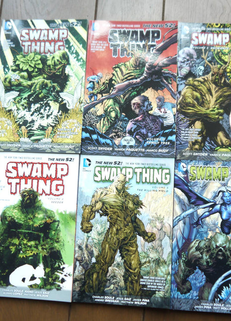 Swamp Thing TPB (2012 The New 52) Complete Set - Mycomicshop.be