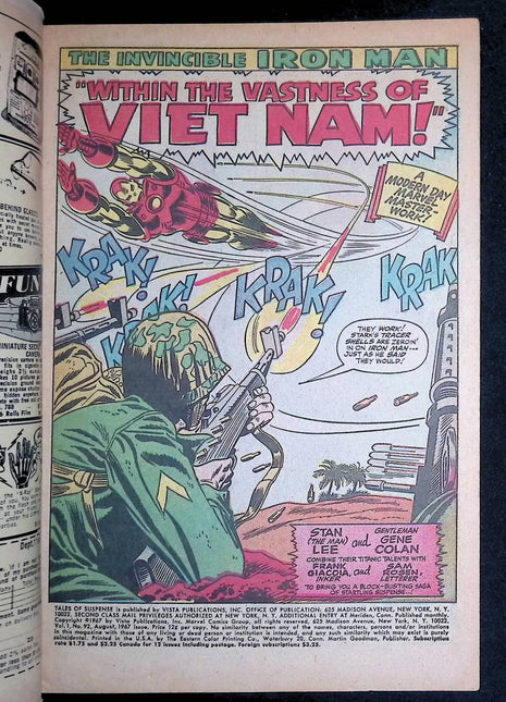 Tales of Suspense (1959) #92 - Mycomicshop.be