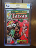Tarzan (1977 Marvel) #2 CGC 9.2 Signed by Roy Thomas - Mycomicshop.be