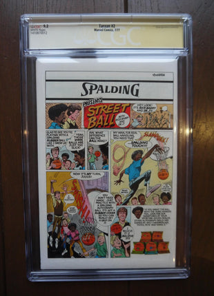 Tarzan (1977 Marvel) #2 CGC 9.2 Signed by Roy Thomas - Mycomicshop.be