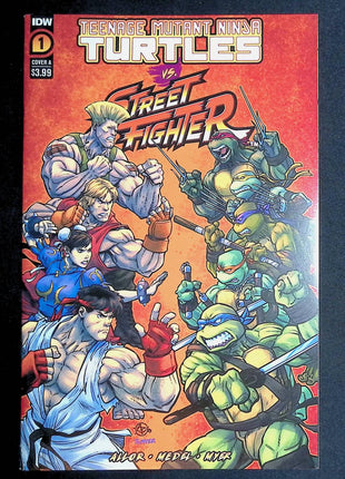 Teenage Mutant Ninja Turtles vs. Street Fighter (2023 IDW) Complete Set - Mycomicshop.be