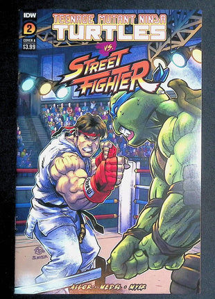 Teenage Mutant Ninja Turtles vs. Street Fighter (2023 IDW) Complete Set - Mycomicshop.be