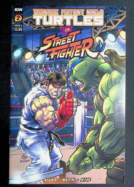 Teenage Mutant Ninja Turtles vs. Street Fighter (2023 IDW) Complete Set - Mycomicshop.be