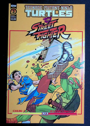 Teenage Mutant Ninja Turtles vs. Street Fighter (2023 IDW) Complete Set - Mycomicshop.be