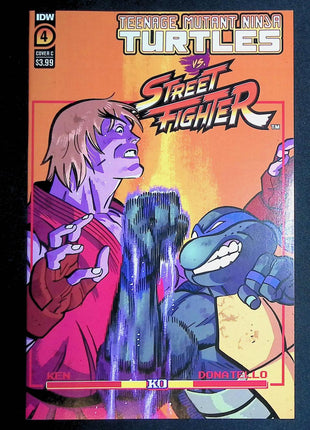 Teenage Mutant Ninja Turtles vs. Street Fighter (2023 IDW) Complete Set - Mycomicshop.be