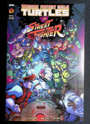 Teenage Mutant Ninja Turtles vs. Street Fighter (2023 IDW) Complete Set - Mycomicshop.be