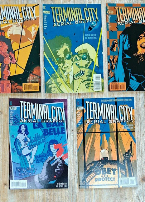Terminal City Aerial Graffiti (DC Vertigo 2007) Complete set - Mycomicshop.be