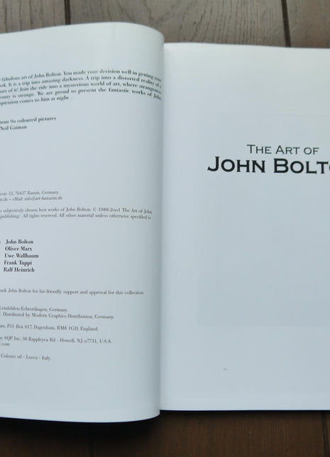 The art of John Bolton - Softcover - Mycomicshop.be