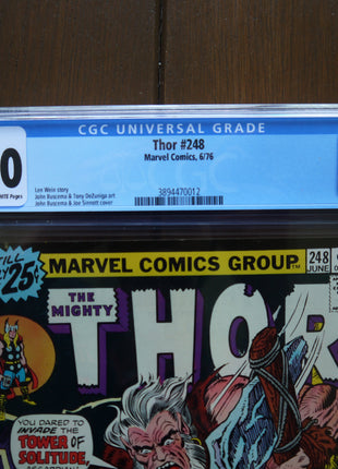 Thor (1962 1st Series Journey Into Mystery) #248 CGC 9.0 - Mycomicshop.be