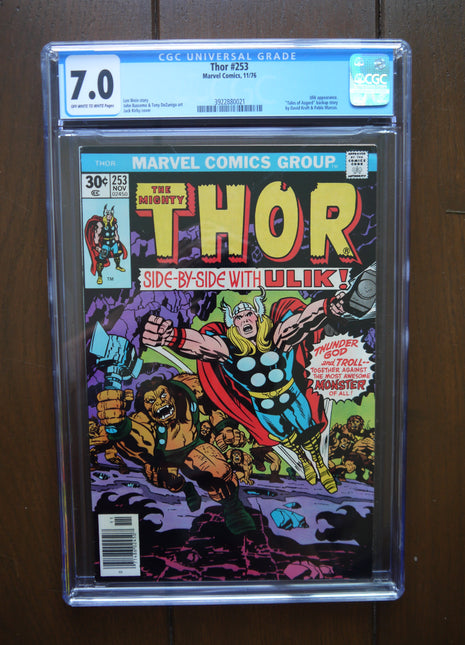 Thor (1962 1st Series Journey Into Mystery) #253 CGC 7.0 - Mycomicshop.be