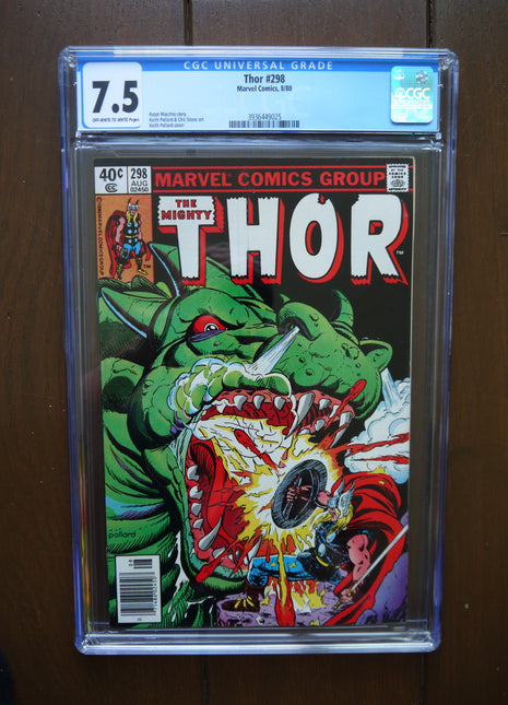 Thor (1962 1st Series Journey Into Mystery) #298 CGC 7.5 - Mycomicshop.be