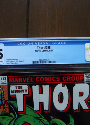 Thor (1962 1st Series Journey Into Mystery) #298 CGC 7.5 - Mycomicshop.be