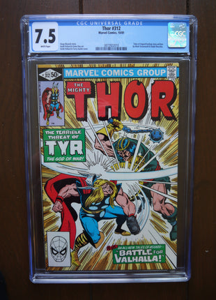 Thor (1962 1st Series Journey Into Mystery) #312 CGC 7.5 - Mycomicshop.be
