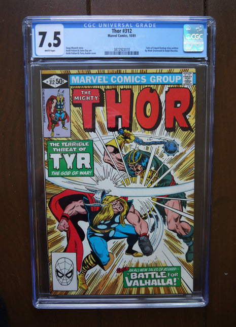Thor (1962 1st Series Journey Into Mystery) #312 CGC 7.5 - Mycomicshop.be