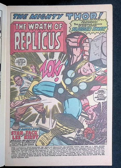 Thor (1962 Marvel 1st Series Journey Into Mystery) #141 - Mycomicshop.be