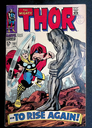 Thor (1962 Marvel 1st Series Journey Into Mystery) #151 - Mycomicshop.be