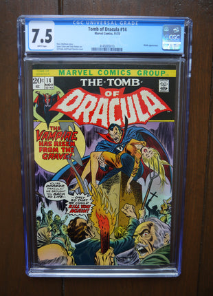 Tomb of Dracula (1972 1st Series) #14 CGC 7.5 - Mycomicshop.be