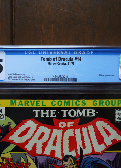 Tomb of Dracula (1972 1st Series) #14 CGC 7.5 - Mycomicshop.be