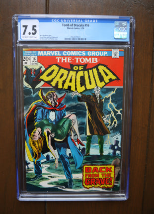 Tomb of Dracula (1972 1st Series) #16 CGC 7.5 - Mycomicshop.be