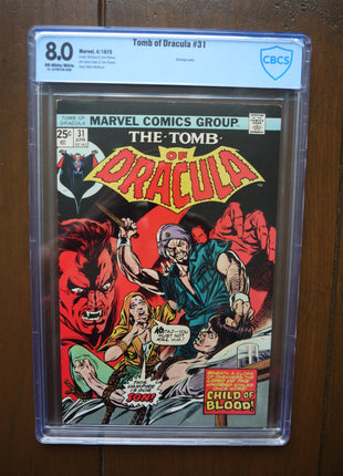 Tomb of Dracula (1972 1st Series) #31 CBCS 8.0 - Mycomicshop.be