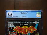 Tomb of Dracula (1972 1st Series) #33 CGC 7.5 - Mycomicshop.be