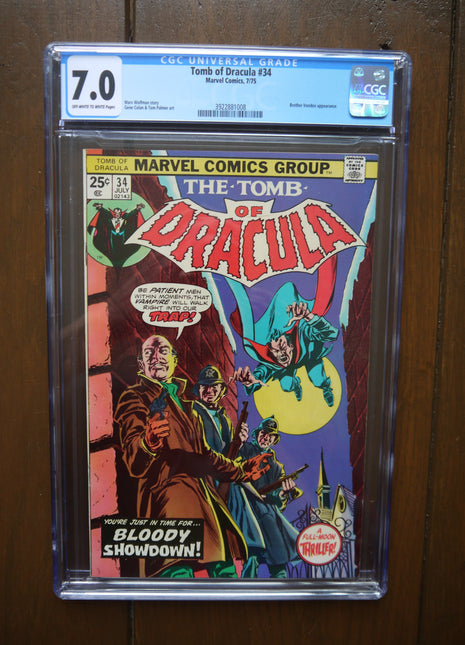 Tomb of Dracula (1972 1st Series) #34 CGC 7.0 - Mycomicshop.be
