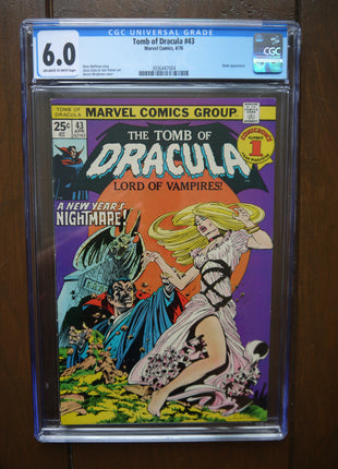 Tomb of Dracula (1972 1st Series) #43 CGC 6.0 - Mycomicshop.be