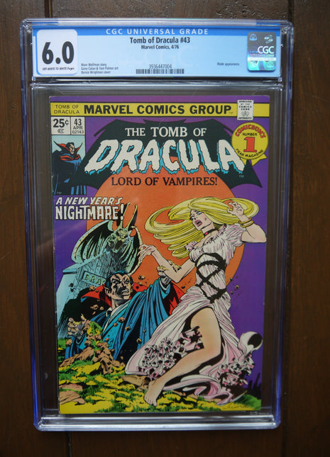 Tomb of Dracula (1972 1st Series) #43 CGC 6.0 - Mycomicshop.be