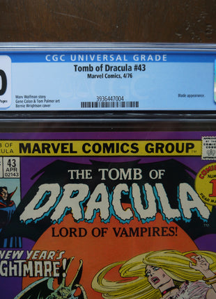 Tomb of Dracula (1972 1st Series) #43 CGC 6.0 - Mycomicshop.be