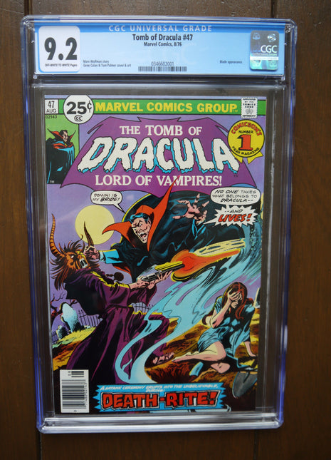 Tomb of Dracula (1972 1st Series) #47 CGC 9.2 - Mycomicshop.be
