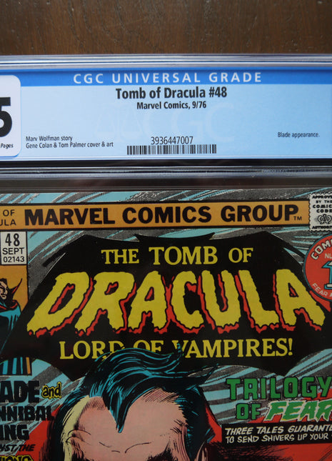 Tomb of Dracula (1972 1st Series) #48 CGC 7.5 - Mycomicshop.be