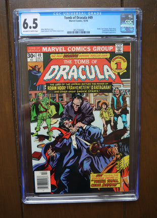 Tomb of Dracula (1972 1st Series) #49 CGC 6.5 - Mycomicshop.be