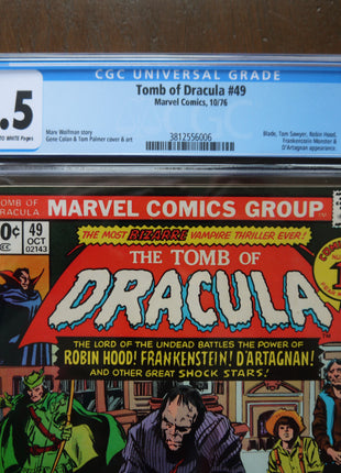 Tomb of Dracula (1972 1st Series) #49 CGC 6.5 - Mycomicshop.be