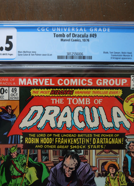 Tomb of Dracula (1972 1st Series) #49 CGC 6.5 - Mycomicshop.be