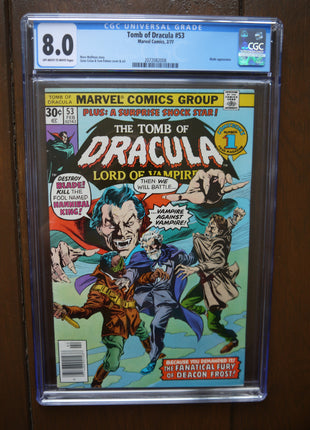 Tomb of Dracula (1972 1st Series) #53 CGC 8.0 - Mycomicshop.be