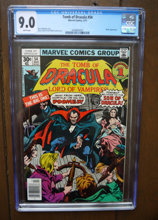 Tomb of Dracula (1972 1st Series) #54 CGC 9.0 - Mycomicshop.be