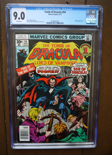 Tomb of Dracula (1972 1st Series) #54 CGC 9.0 - Mycomicshop.be
