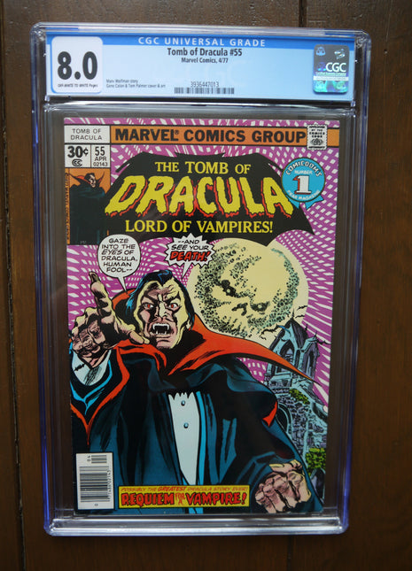 Tomb of Dracula (1972 1st Series) #55 CGC 8.0 - Mycomicshop.be