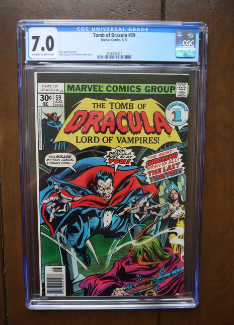 Tomb of Dracula (1972 1st Series) #59 CGC 7.0 - Mycomicshop.be
