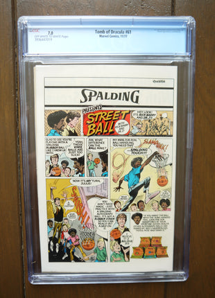 Tomb of Dracula (1972 1st Series) #61 CGC 7.0 - Mycomicshop.be
