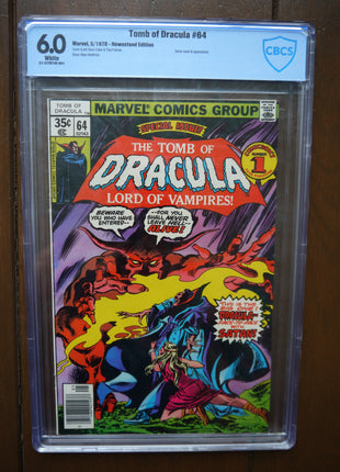 Tomb of Dracula (1972 1st Series) #64 CBCS 6.0 - Mycomicshop.be