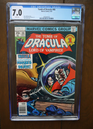 Tomb of Dracula (1972 1st Series) #66 CGC 7.0 - Mycomicshop.be