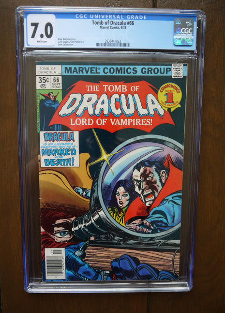 Tomb of Dracula (1972 1st Series) #66 CGC 7.0 - Mycomicshop.be